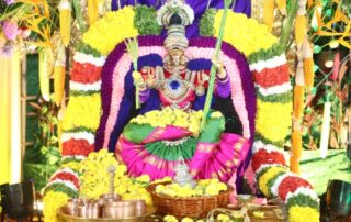 Dhanya Lakshmi Alankaram Saran Navratri Celebrations