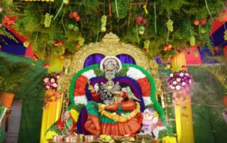 Santana Lakshmi Alankaram Saran Navatri Day 4