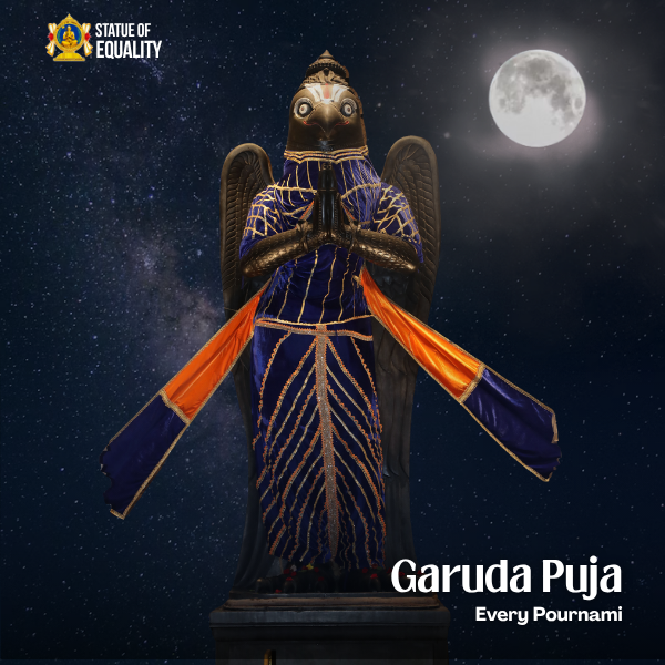 Garuda Puja at Statue of Equality