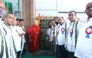 HH Swamiji inaugurated Padmanayaka Convention Hall in Karimnagar
