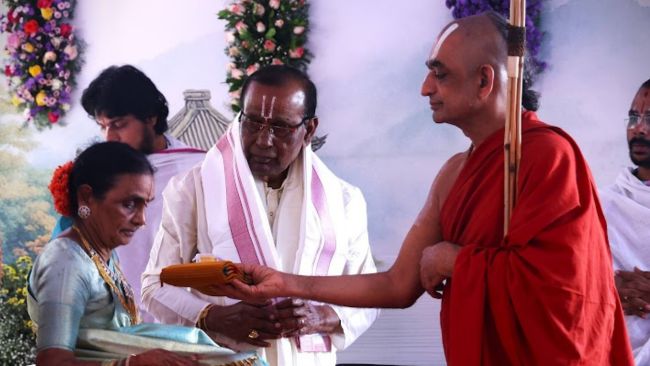 Blessed Sharsha Chandra Darshanam by Sumathi Varadareddy Garu by HH Chinna Jeeyar Swamiji