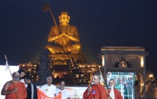 HH Chinna Jeeyar Swamiji graced Equality Run at Statue of Equality