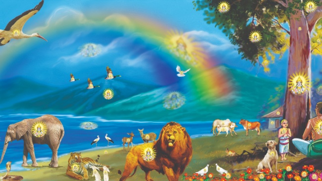 Lord Narayana in all living beings Antaryami