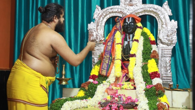 Sri Pedda Jeeyar Swamiji Parampadotsavam Celebrated at Vijaya Keeladri