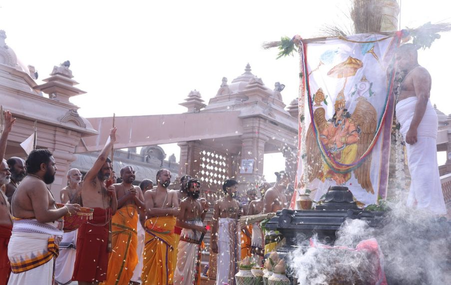 Dwajarohanam Samatha Kumbh 2026 HH Chinna Jeeyar Swamiji