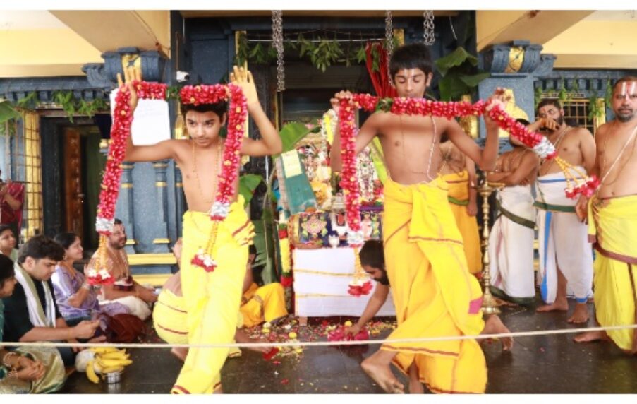 Goda Ranganatha Kalyanam at Vijaya Keeladri