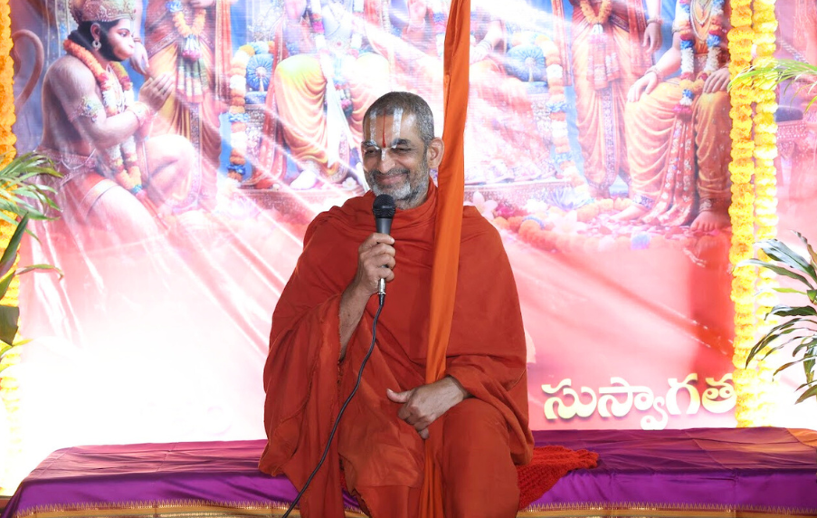 Swamiji’s Visit to Hanuman Temple, Warangal