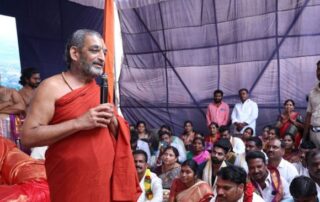 HH Chinna Jeeyar Swamijis Divine Visit to Nalagonda Temple