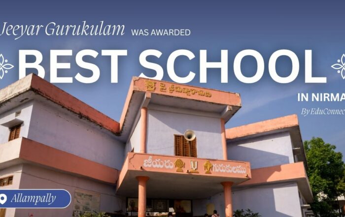 Jeeyar Gurukulam Allampally Wins Best School Award 2025–26 in Nirmal District