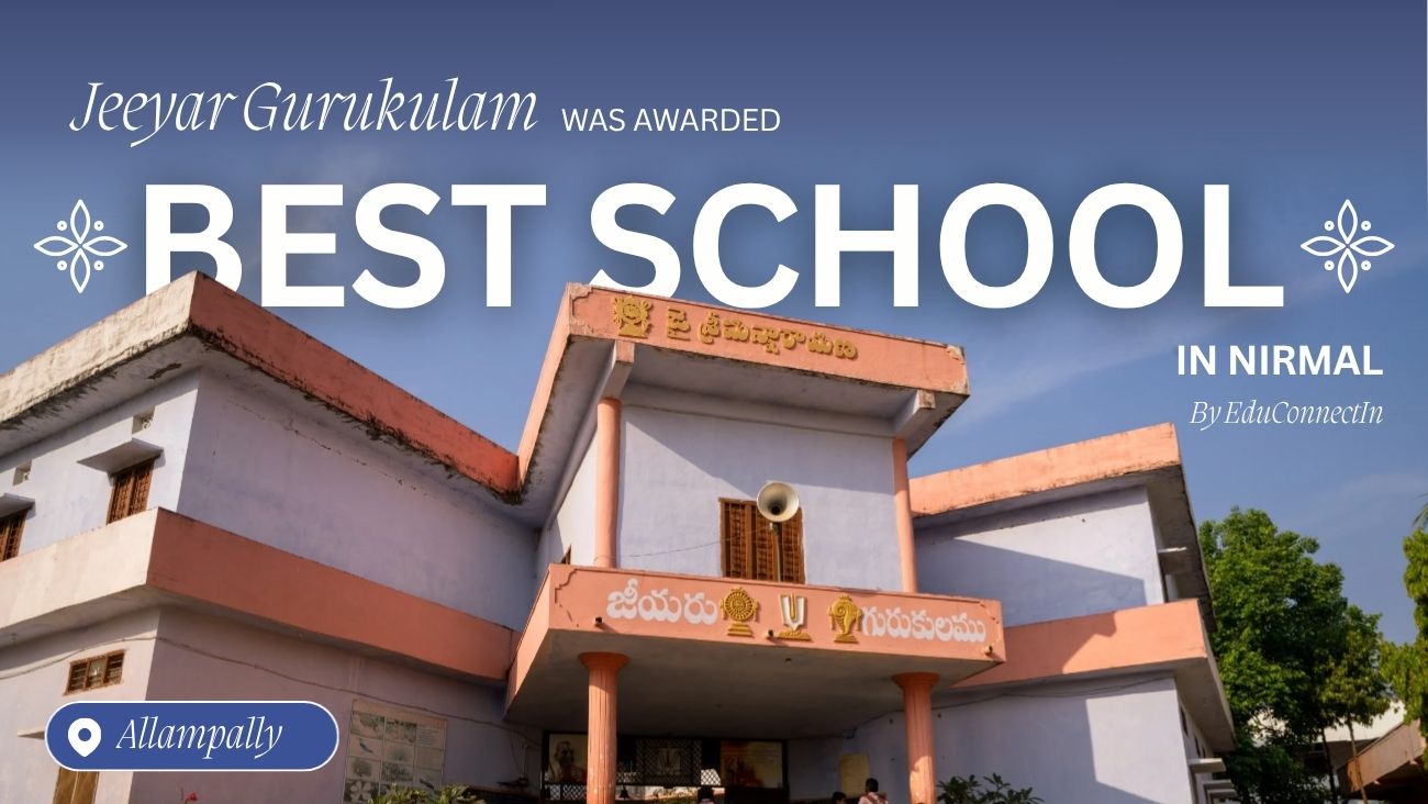 Jeeyar Gurukulam Allampally Wins Best School Award 2025–26 in Nirmal District