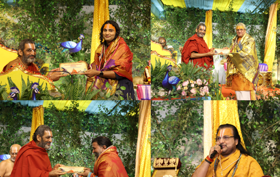 Divine Evening Celebrations of Day 6 – Bhagavatha Sapthaham