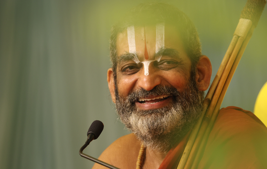 Divine Evening Proceedings of Day 2 – Bhagavatha Sapthaham