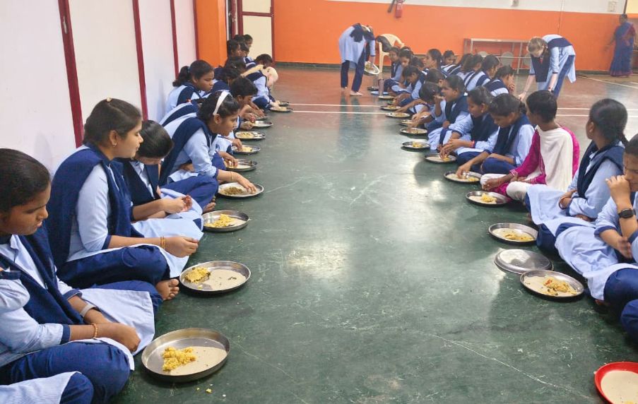 Celebrating a Special Day with Sponsored Tadiyaradhana at Nethravidyalaya college