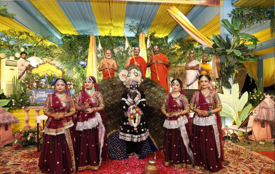 Divine Celebrations of Day 5 – Bhagavatha Sapthaham