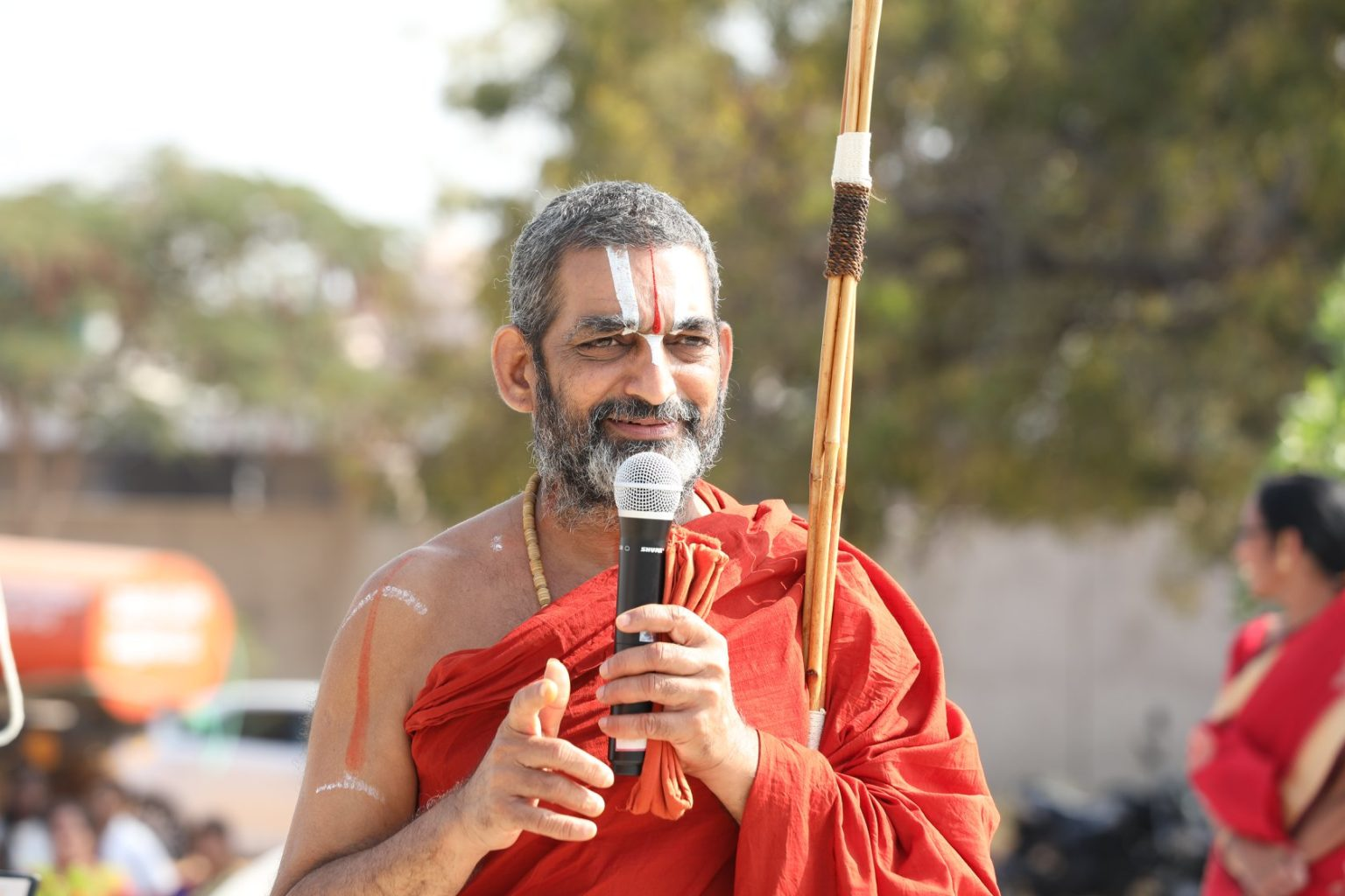 HH Swamiji Visiting to  Myhome temple