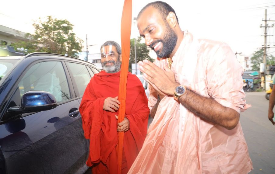 Grand Opening of Naivedyam Alpaharam HH Chinna Jeeyar Swamiji