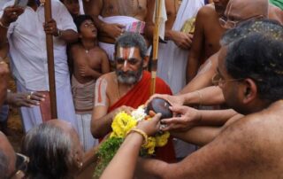 HH Chinna Jeeyar Swamiji foundation stone ceremony for the Rajagopuram