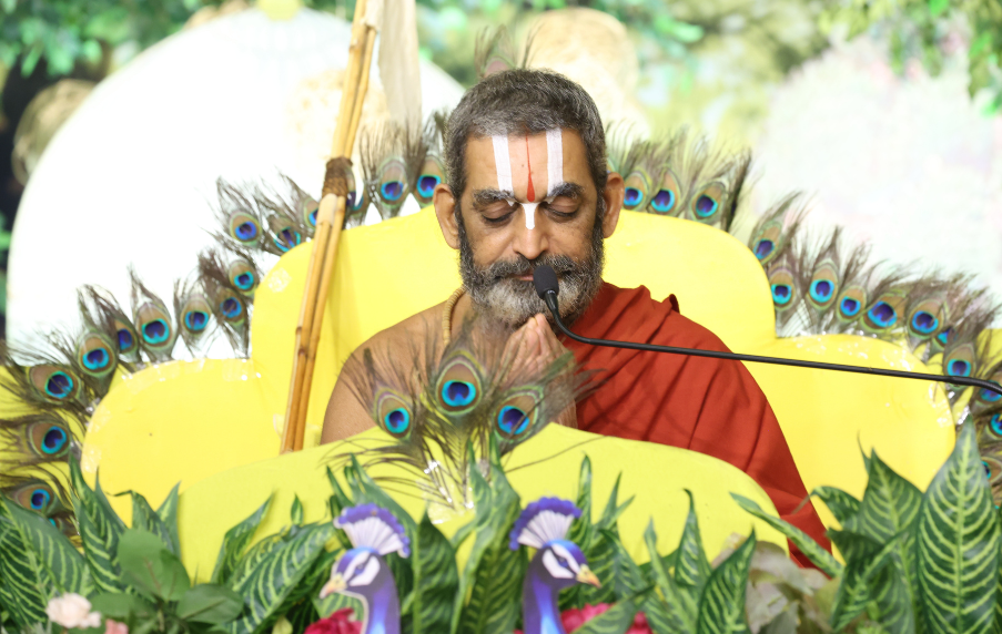 Divine Evening Celebrations of Day 3 – Bhagavatha Sapthaham