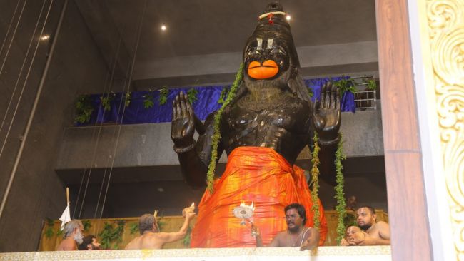 Mandala Abhisheka Mahotsavam of Sri Vighna Vimochaka Hanuman HH Chinna Jeeyar Swamiji