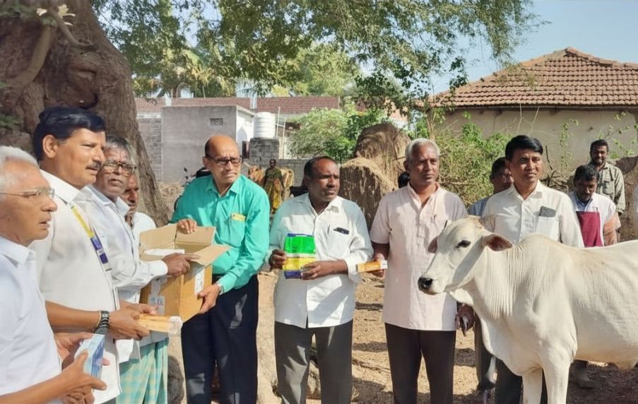 Veterinary Camp Conducted at Ramachandrapur, Karimnagar