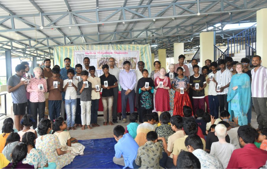 Worldwide Diamond Manufacturers CSR donors’ visit to Nethra Vidyalaya Varija