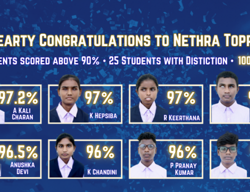 100% Success at Nethra Vidyalaya Varija – A Proud Moment of Blessings & Support