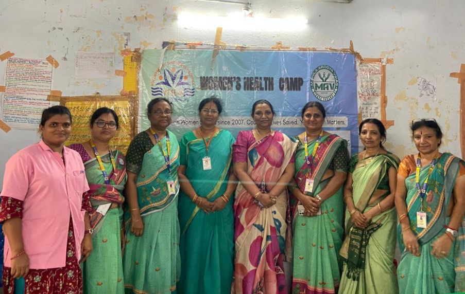 Mahila Arogya Vikas Camp at Durajpally Women’s Health Initiative