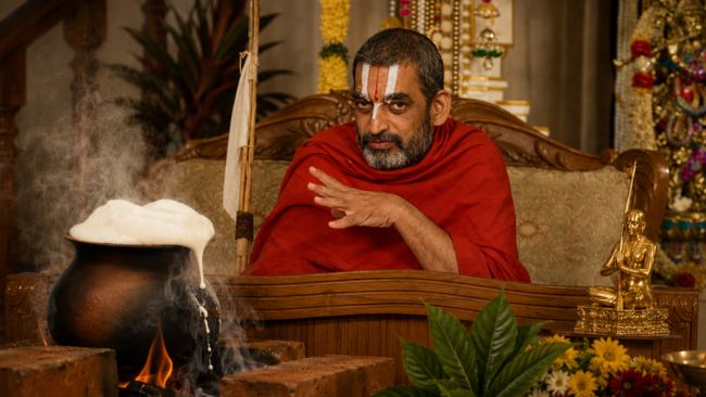 Sri Chinna Jeeyar Swamiji Discourse Why milk is angry on fire