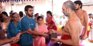 Swamiji graced Varija Asram