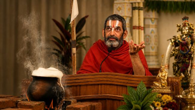 Why milk is angry on fire HH Chinna Jeeyar Swamiji Discourse