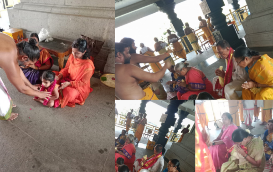 Yathindra Pravanam Vande Devotees Participate in Arjitha Sevas at Statue of Equality
