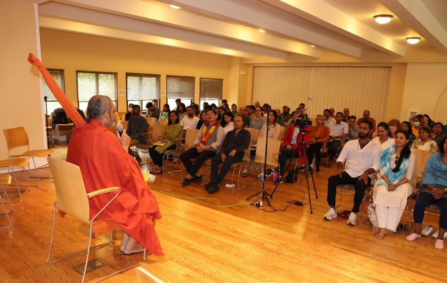 Stanford Students Inspired by HH Chinna Jeeyar Swamiji’s Divine Wisdom