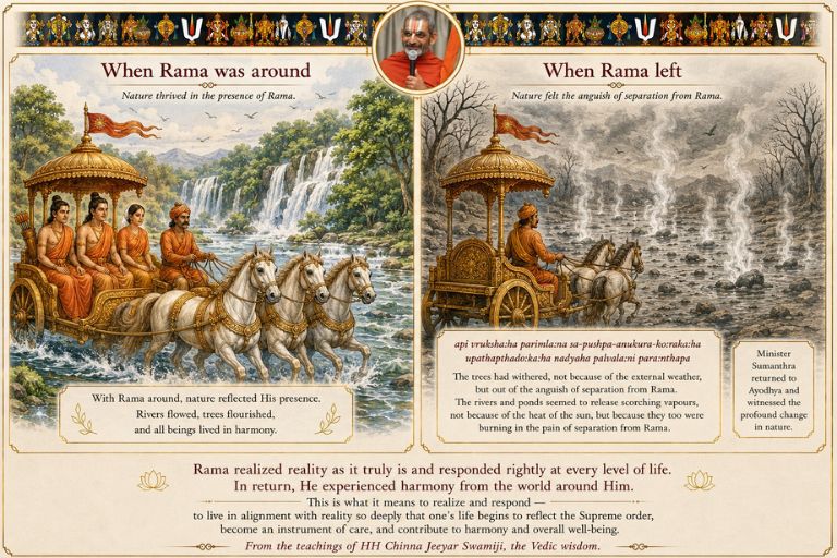 Rama realize reality HH Chinna Jeeyar Swamiji