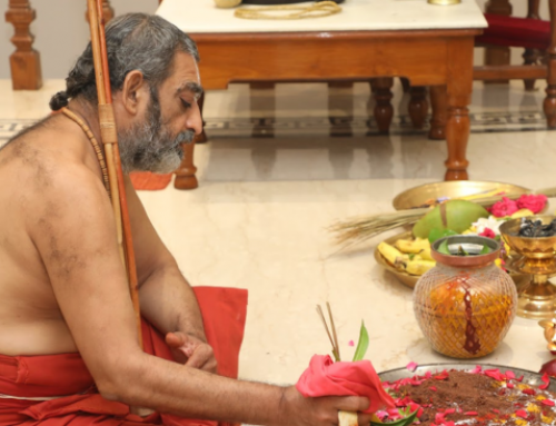 Acharya’s Sacred Chaturmasya Vrata Deeksha Commences