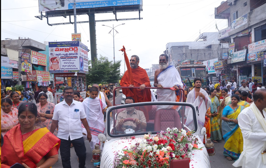 Acharya’s sobhayatra