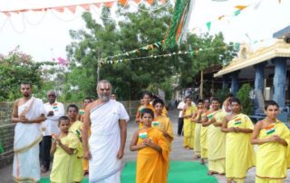 Independency Day Celebrations at Vijaya Kiladiri Temple