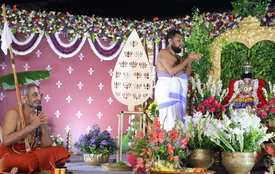 Varalakshmi Vratam Celebrations at Divya Saketam Sri Chinna Jeeyar Swamiji