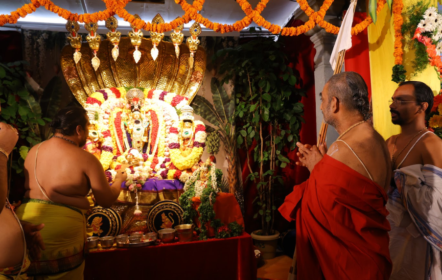 Swamiji Graces the 17th Annual Brahmotsavams