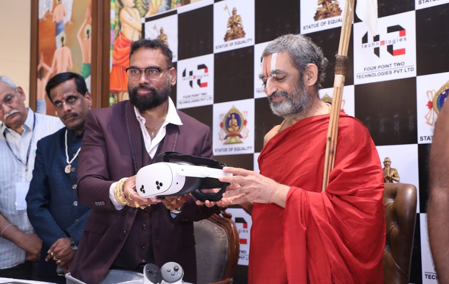 AR, VR, MR & XR Experience Centre Launched at Statue of Equality