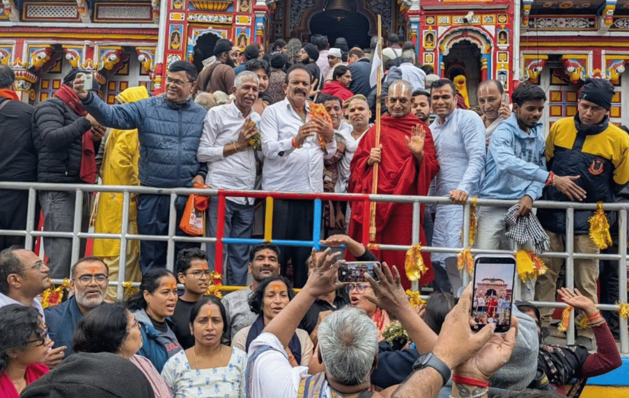 Swamiji’s Badrinath Visit