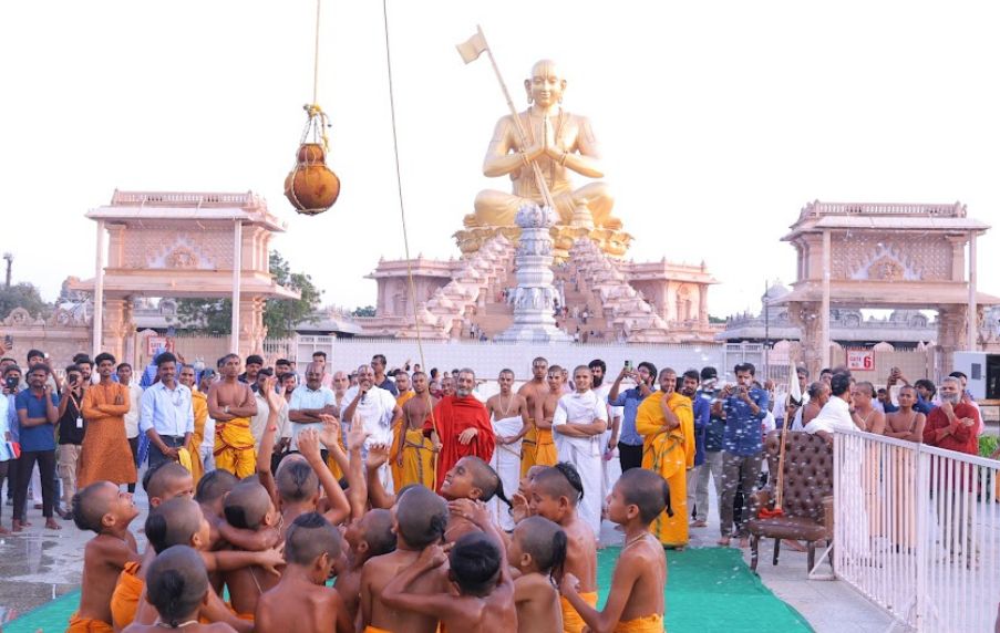 Utti Celebrations at Statue of Equality HH Chinna Jeeyar Swamiji