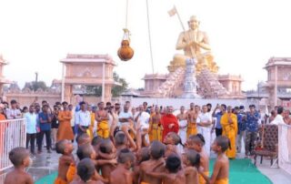 Utti Celebrations at Statue of Equality Sri Chinna Jeeyar Swamiji