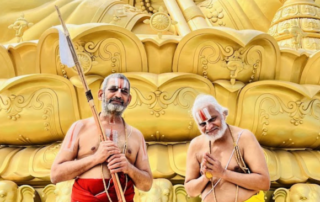Visit of Sri Palahari Swamiji to Statue of Equality