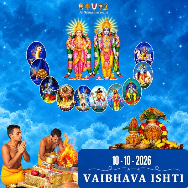 Divya Saketam Temple Vaibhava Ishti