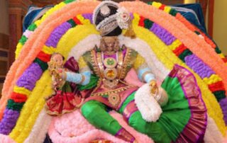 Saran Navaratri Celebrations Day 4 - Santana Lakshmi Alankaram Divya Saketam and Statue of Equality