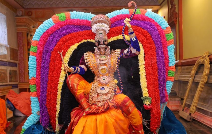 Saran Navaratri Celebrations Day 5 - Jaya Lakshmi Alankaram Divya Saketam and Statue of Equality