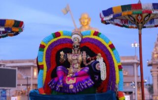 Saran Navaratri Celebrations Day 8 Dhairya Lakshmi Alankaram